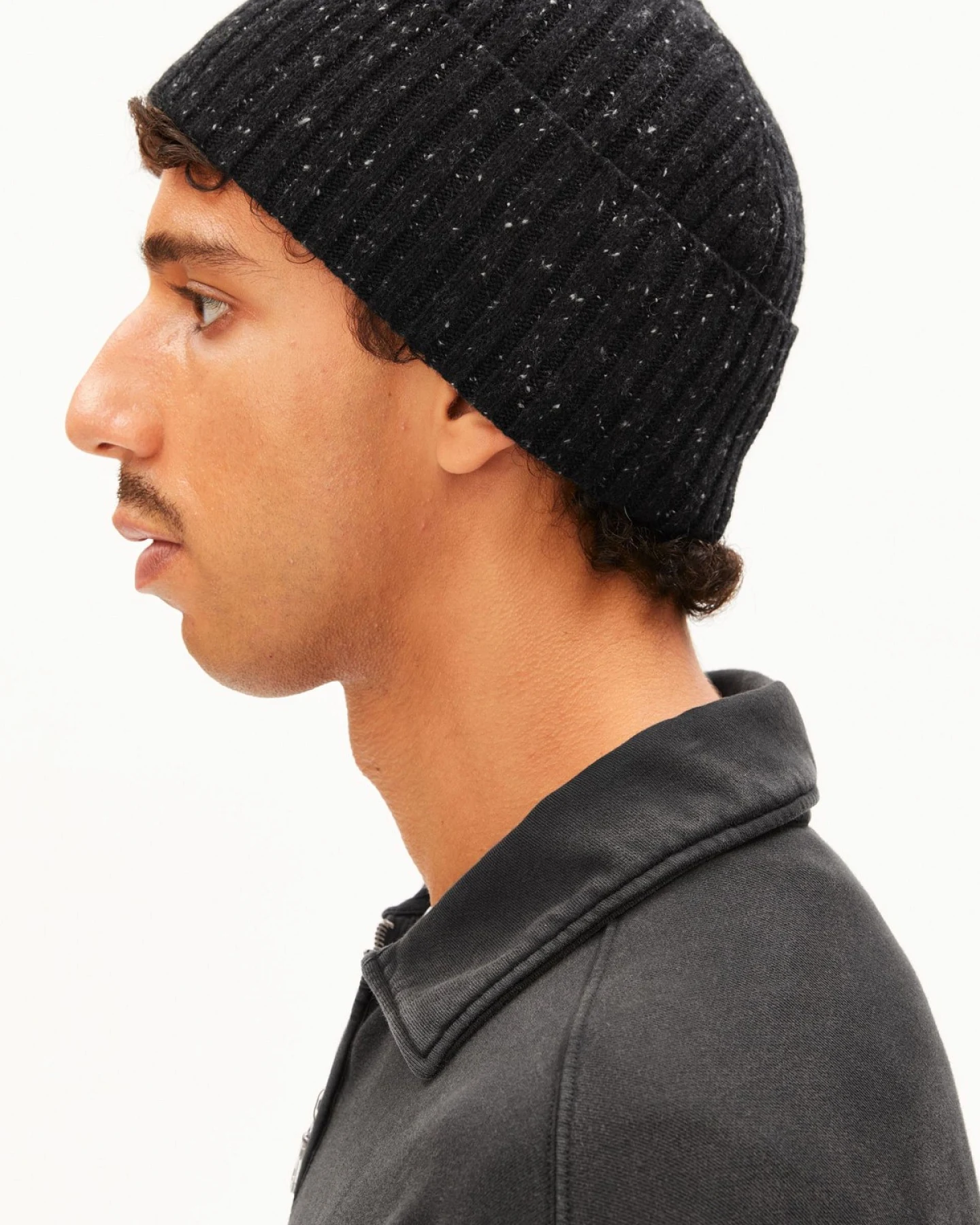 Wollmütze Tweed Knit – Ansicht 2