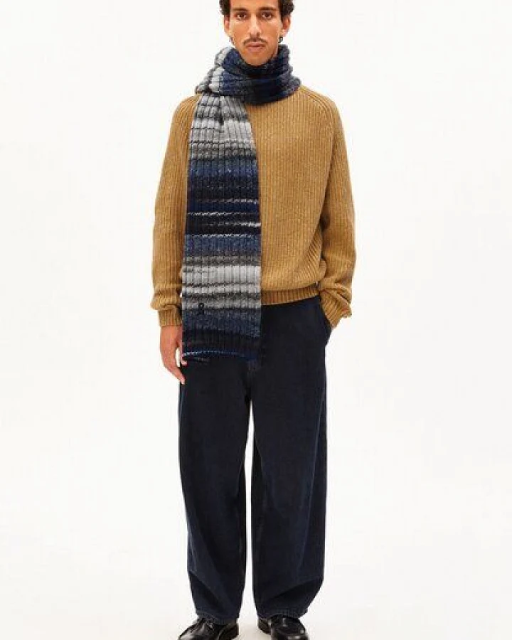 ARMEDANGELS WOOL KNIT Unisex Strickschal aus 100% Bio-Wolle