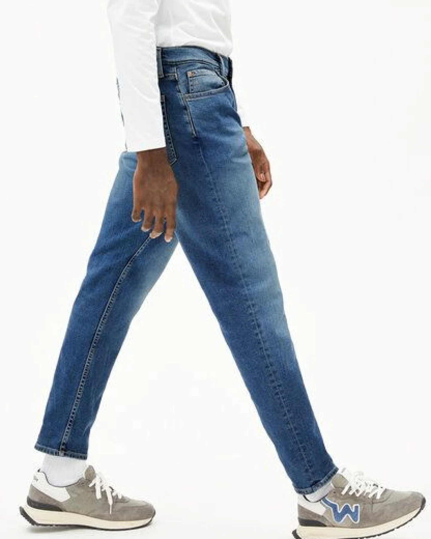ARMEDANGELS AARJO TARPA Herren Tapered Jeans recycelter Baumwoll Mix Comfort Stretch – Ansicht 4
