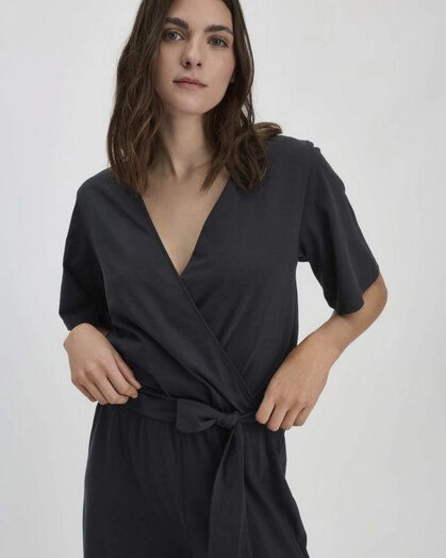 hessnatur Jersey Overall Regular in reiner Bio-Baumwolle – Ansicht 2