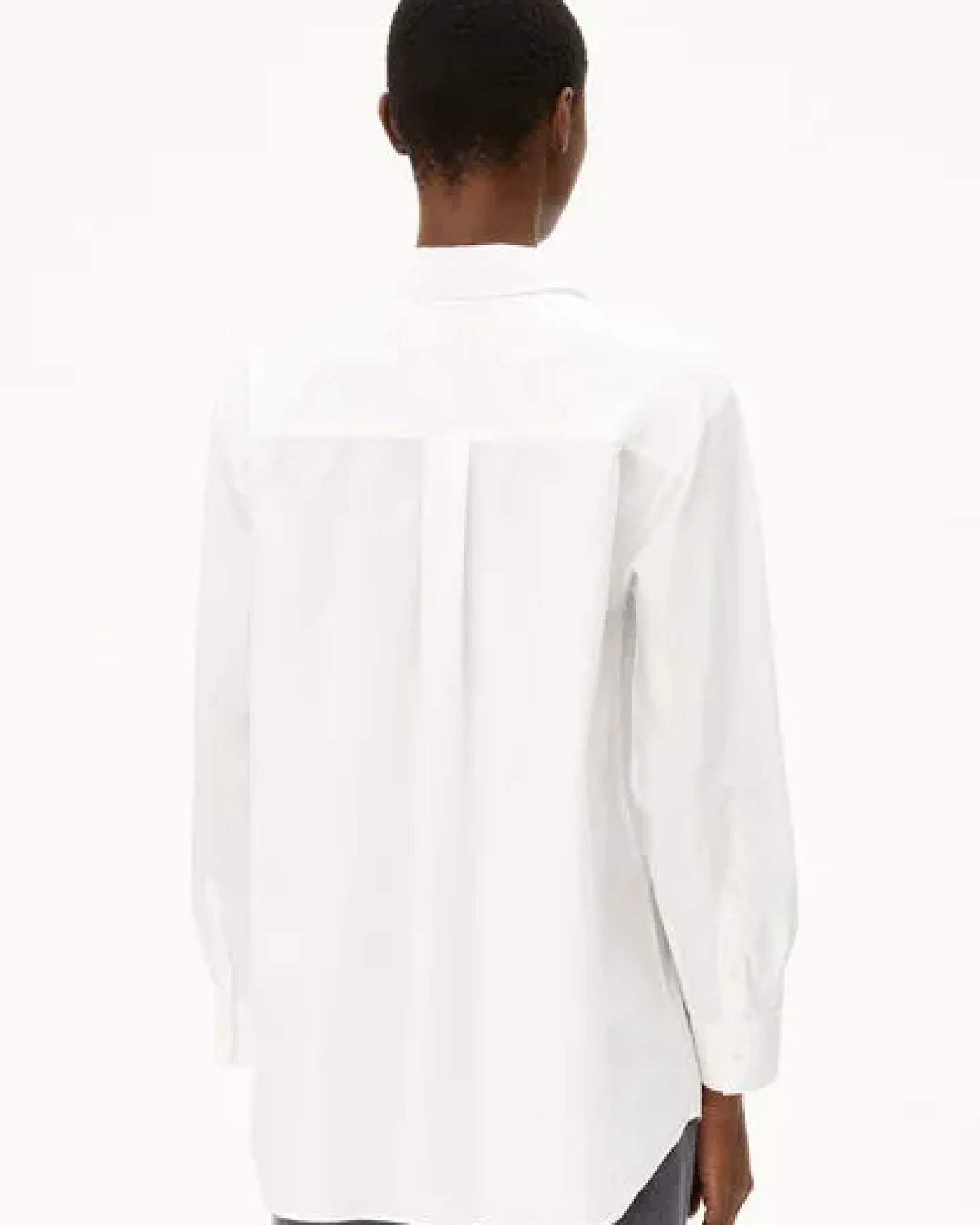ARMEDANGELS MAALGAA Damen Bluse aus Bio-Baumwolle – Ansicht 2