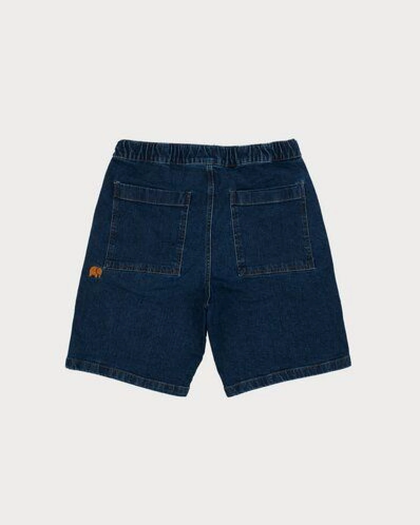 Trendsplant Recycled Denim Climber Shorts Dark Wash – Ansicht 3
