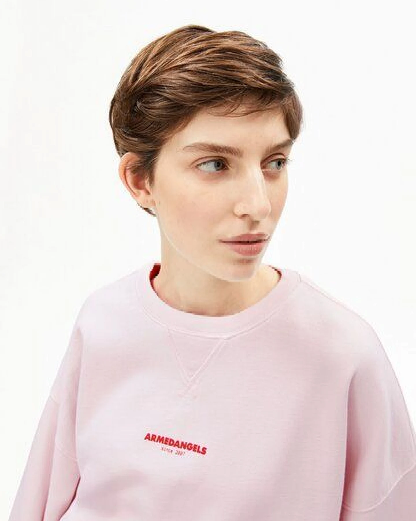 ARMEDANGELS GMT DYE CREWNECK Damen Sweatshirt aus Bio-Baumwolle – Ansicht 3