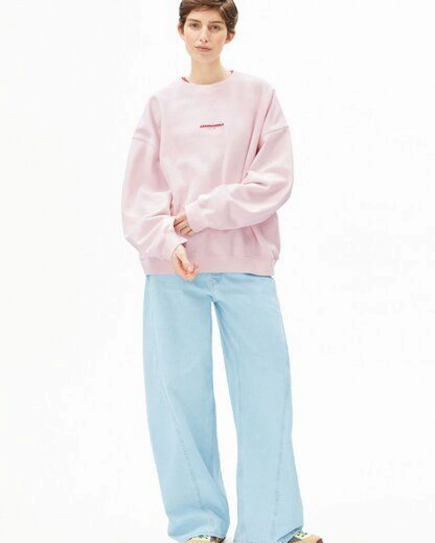 ARMEDANGELS GMT DYE CREWNECK Damen Sweatshirt aus Bio-Baumwolle – Ansicht 4