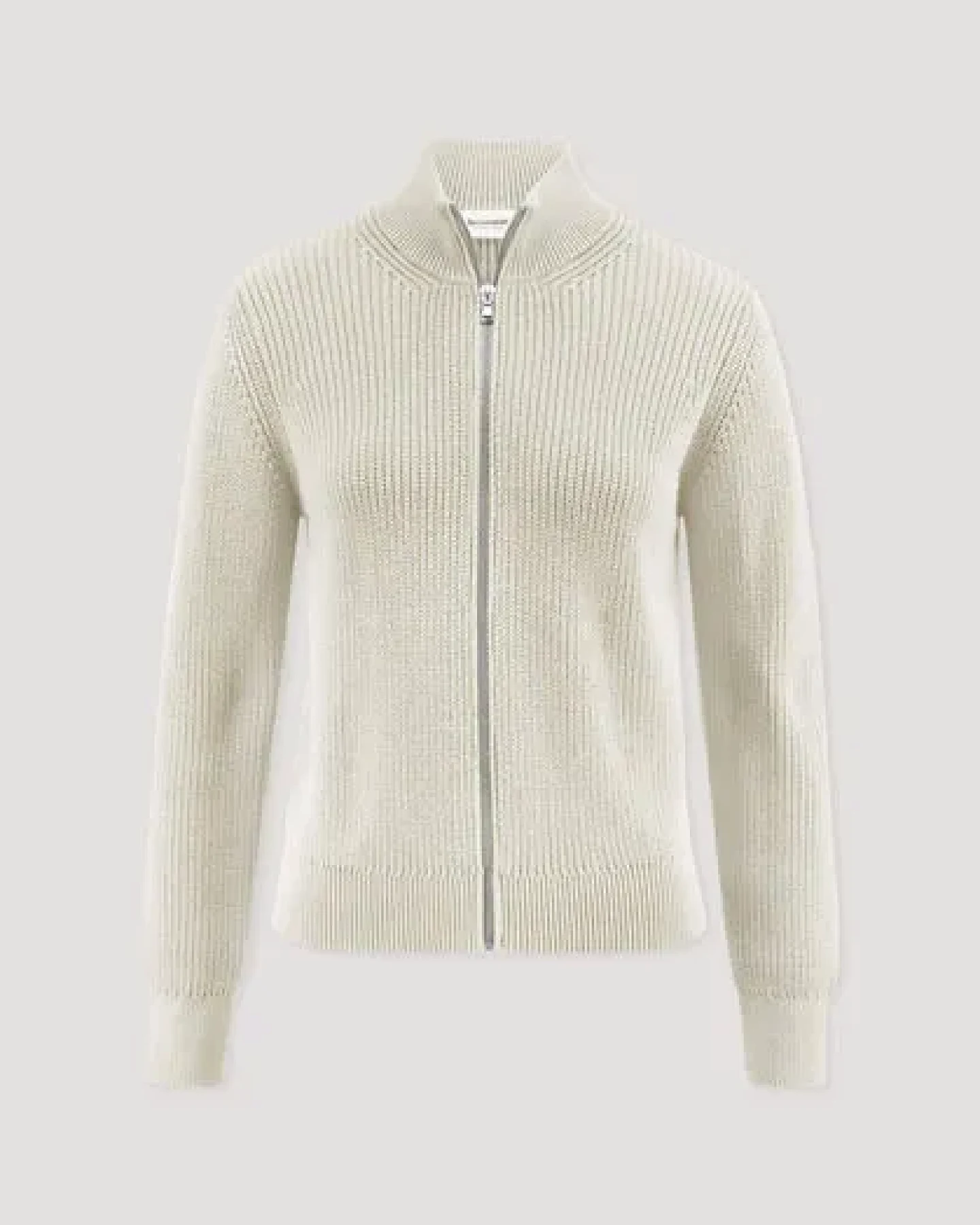 hessnatur Strick Jacke Regular aus reiner Bio-Baumwolle – Ansicht 4