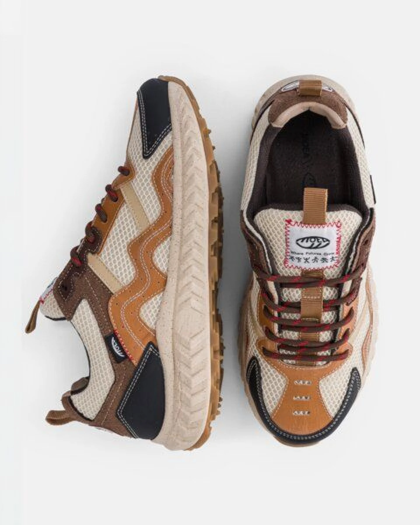 MoEa Sneakers Dune - Beige & Brown - Corn – Ansicht 2