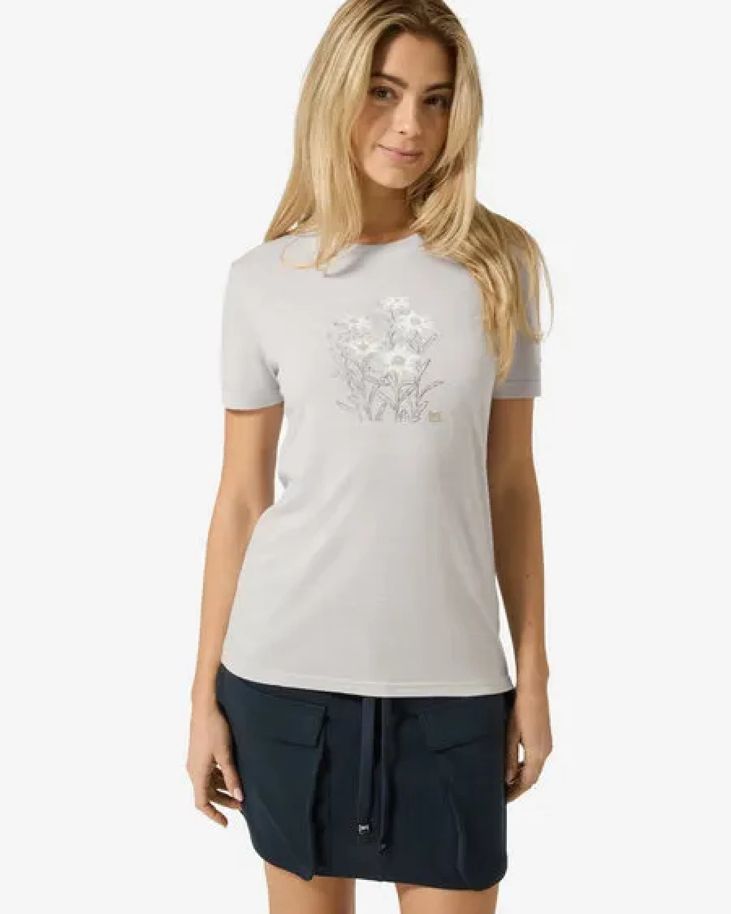 super.natural Merino T-Shirt W EDELWEISS BIO J TEE für Damen ,nachhaltig, Merino – Ansicht 2