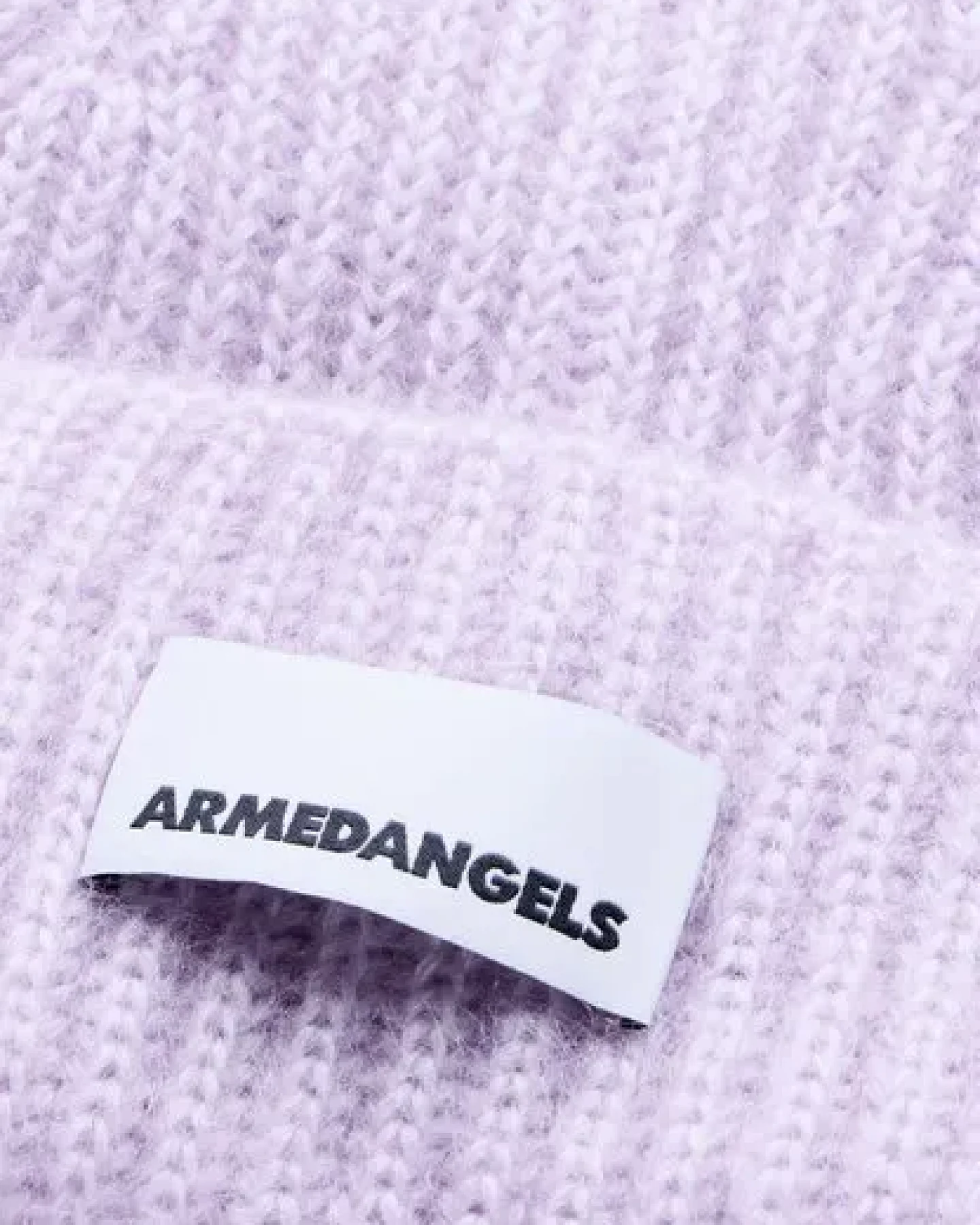 ARMEDANGELS MOHAIR BLEND Unisex Strickmütze aus Mohair-Mix – Ansicht 4