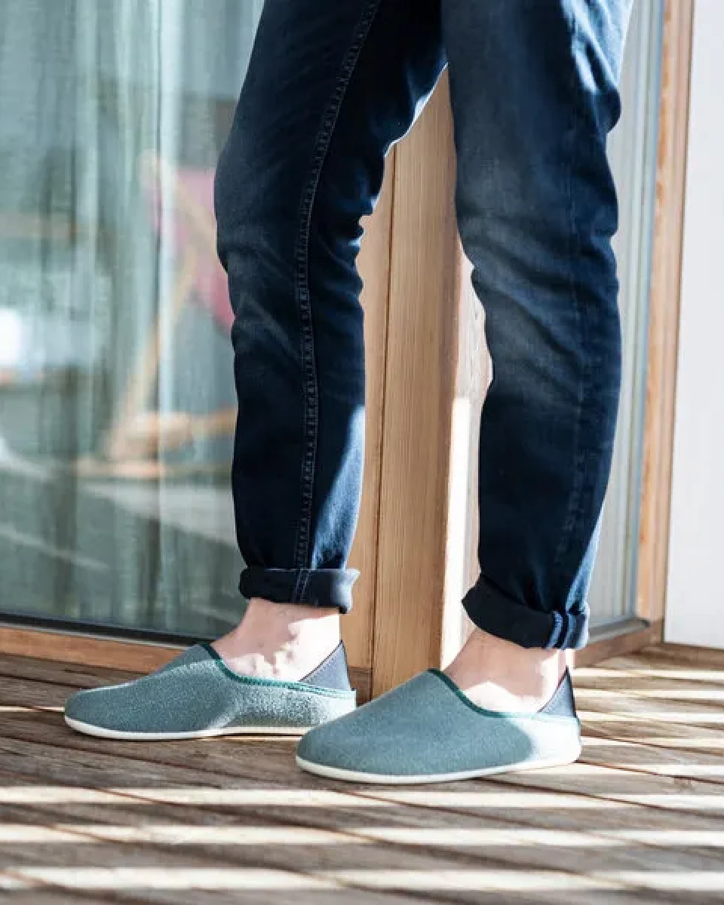 Gottstein Linen Slip-on für Damen & Herren - Stylischer Sommerschuh mit rutschfester Gummisohle – Ansicht 2