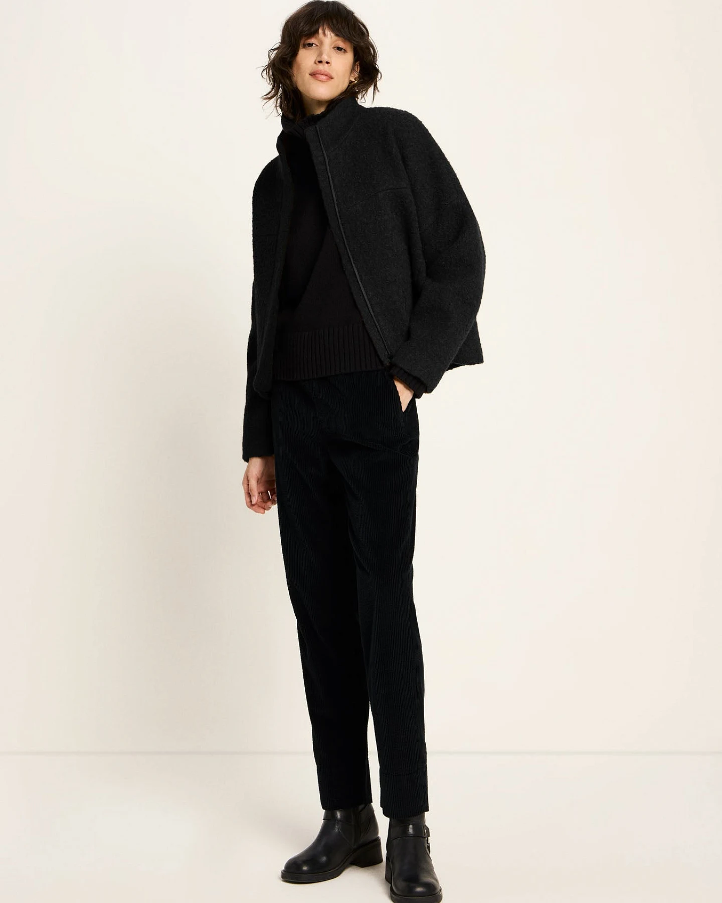 Boucle Jacke (GOTS) – Ansicht 2