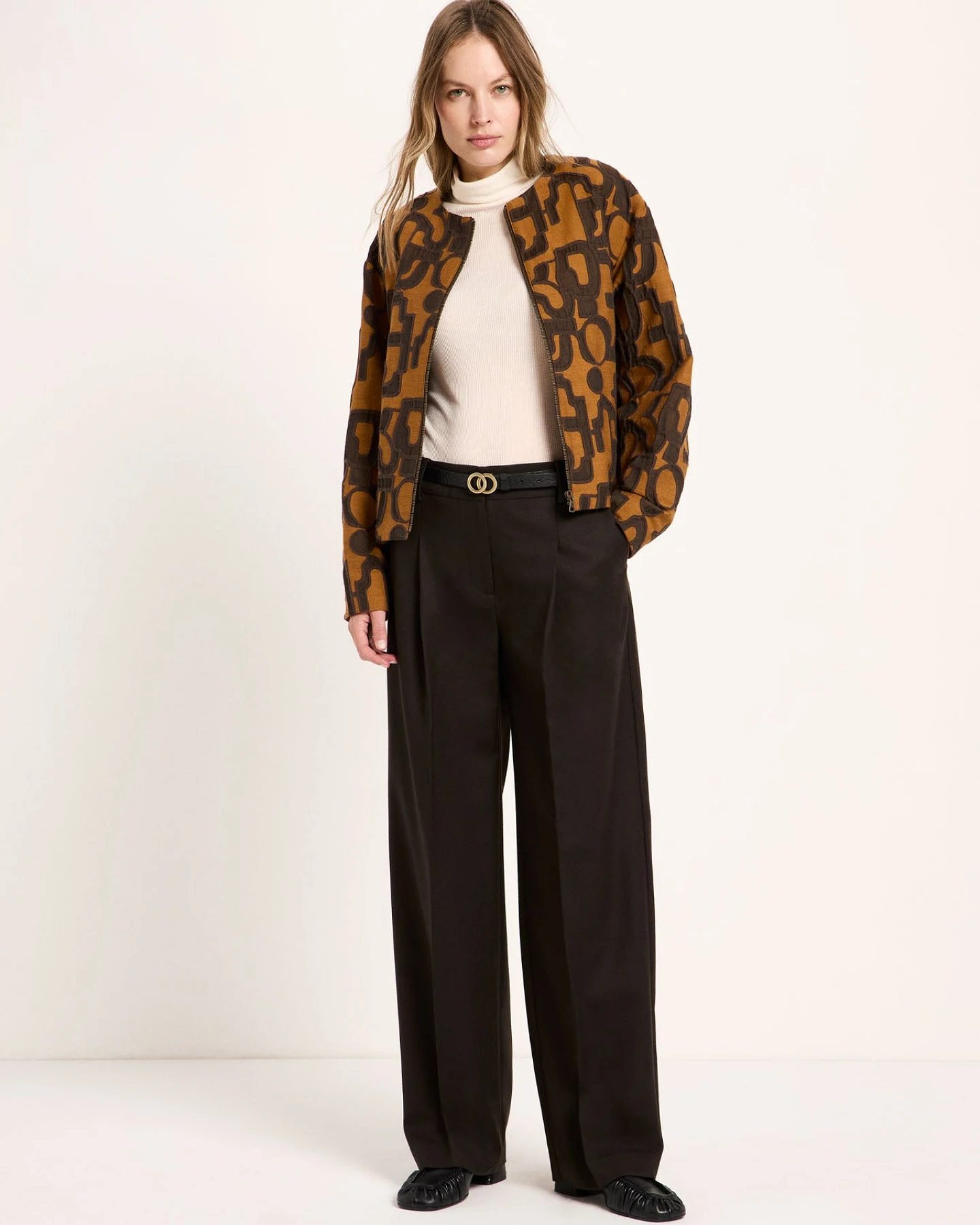 Jacquard Blouson – Ansicht 2