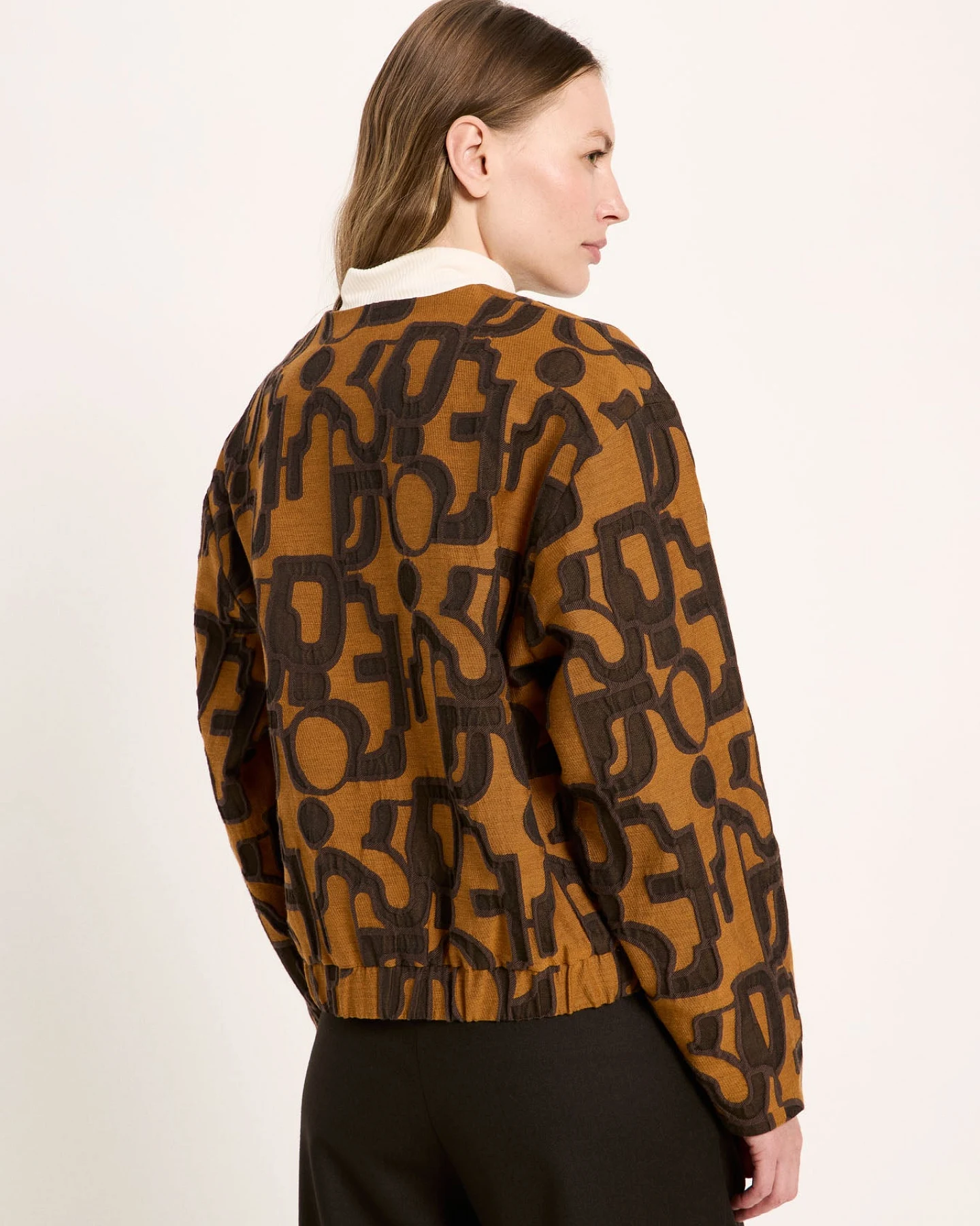 Jacquard Blouson – Ansicht 4