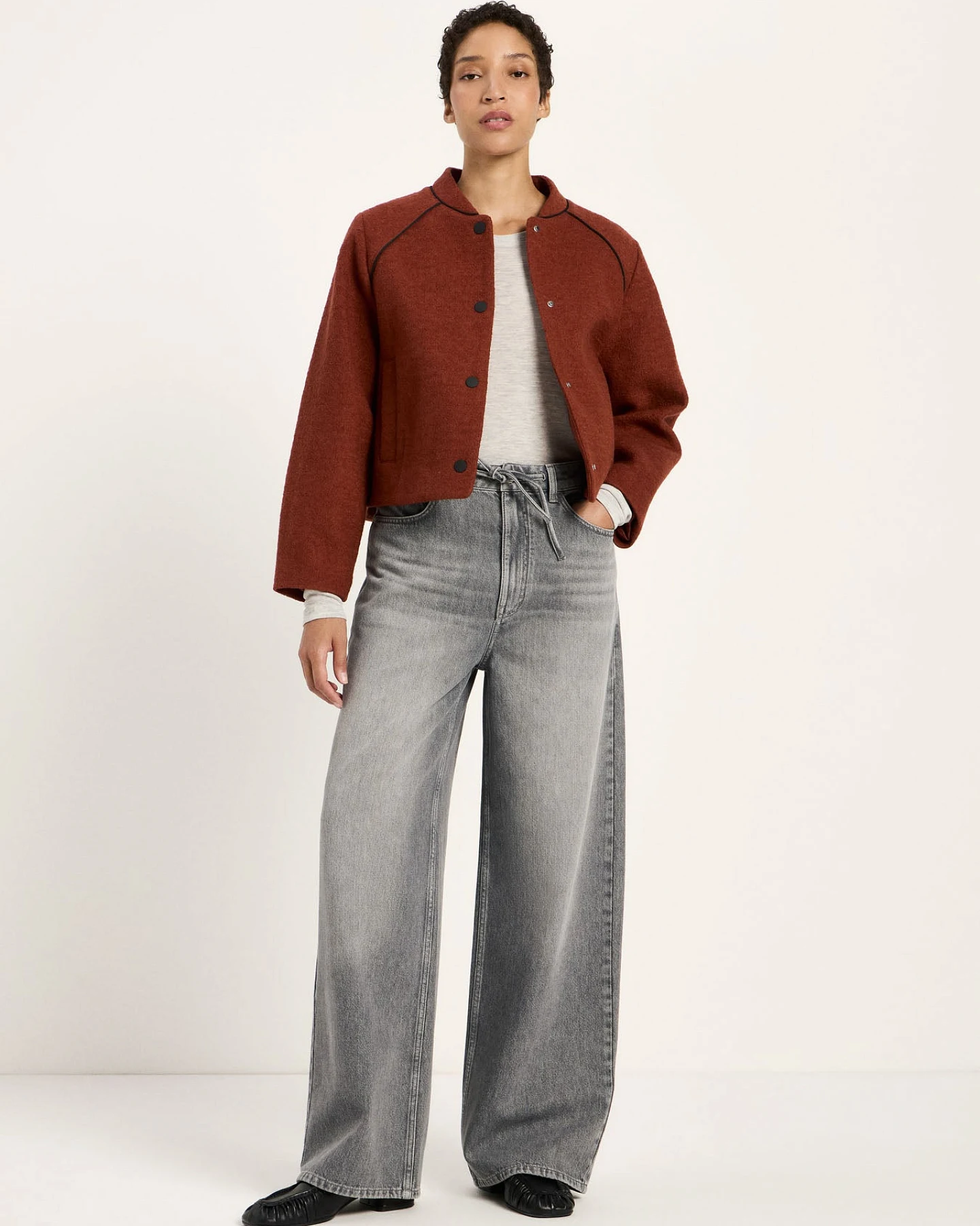 Walkblouson (GOTS) – Ansicht 3