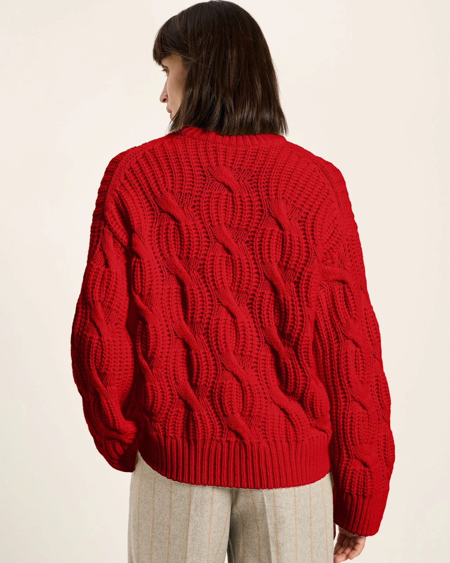 Strukturpullover Oversize (GOTS) – Ansicht 5
