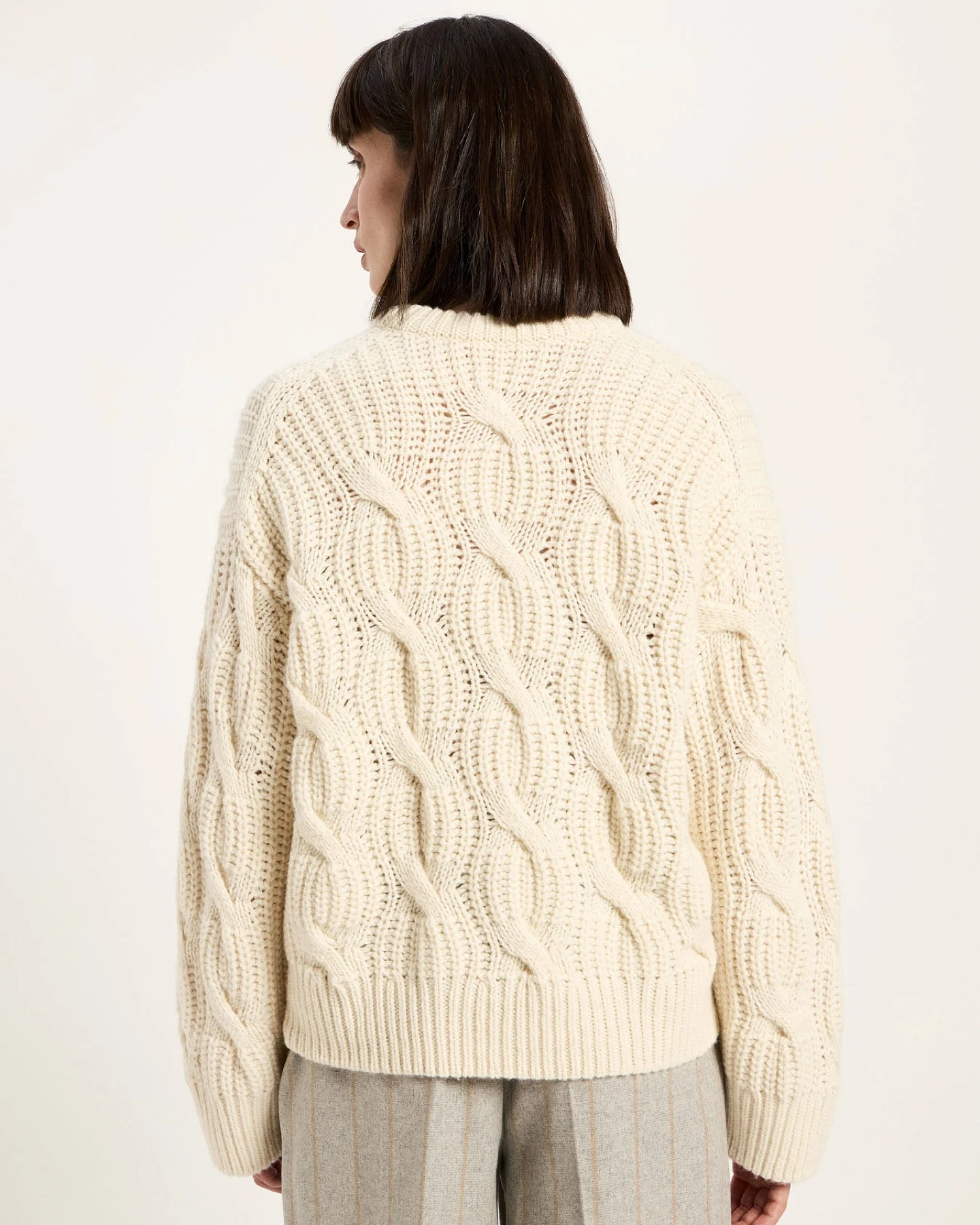 Strukturpullover Oversize (GOTS) – Ansicht 4