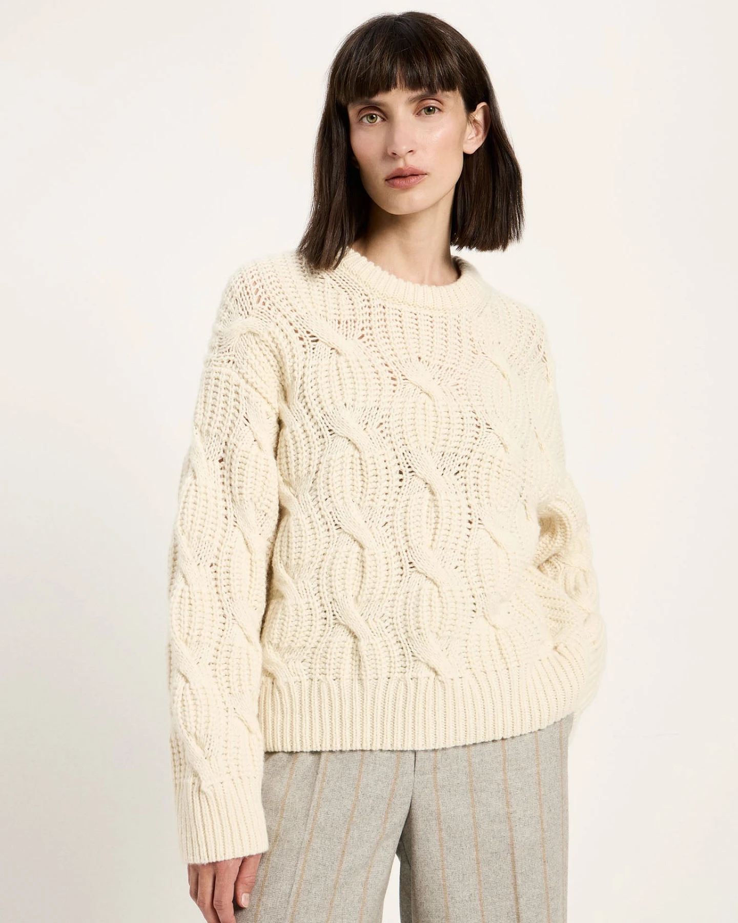 Strukturpullover Oversize (GOTS) – Ansicht 2