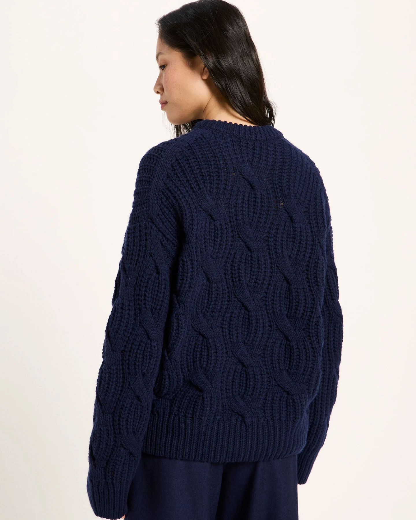 Strukturpullover Oversize (GOTS) – Ansicht 4