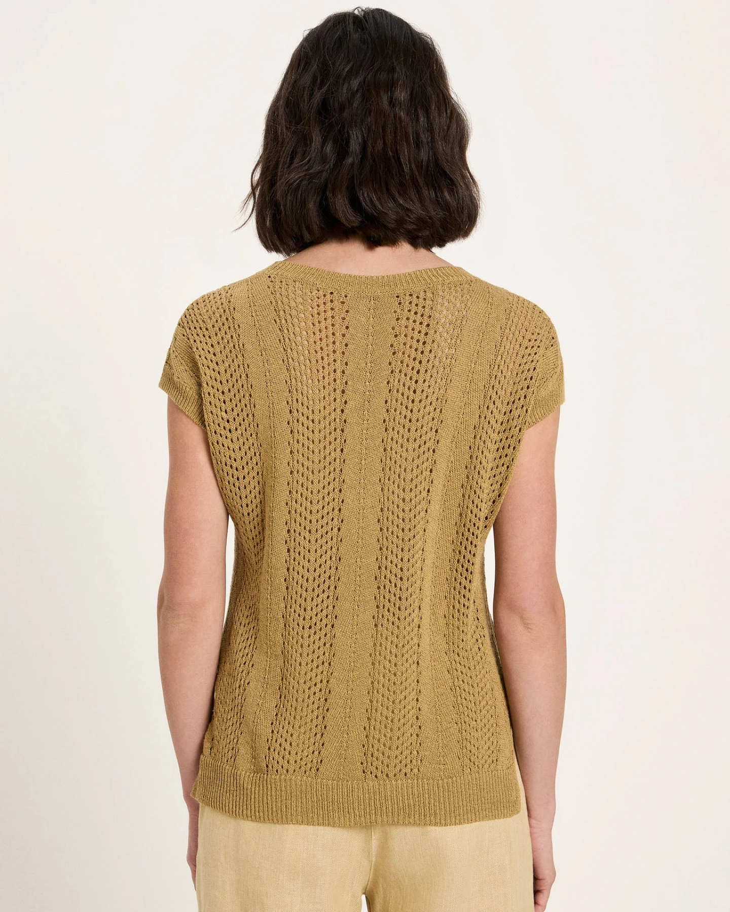 Strickpullunder mit Ajour – Ansicht 4