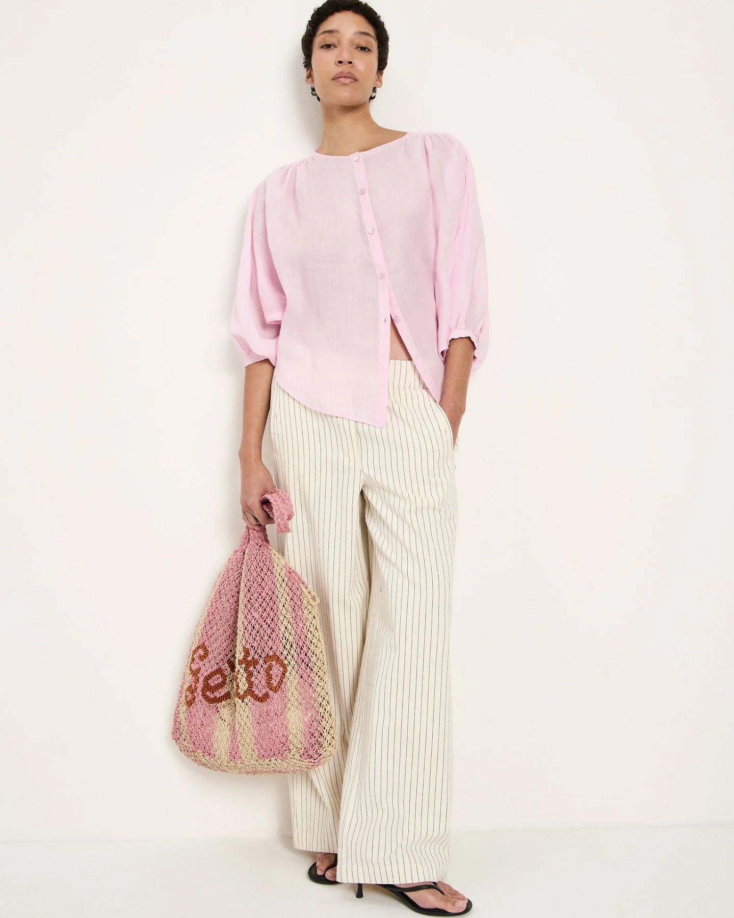 Bluse mit Kräuseln – Ansicht 5