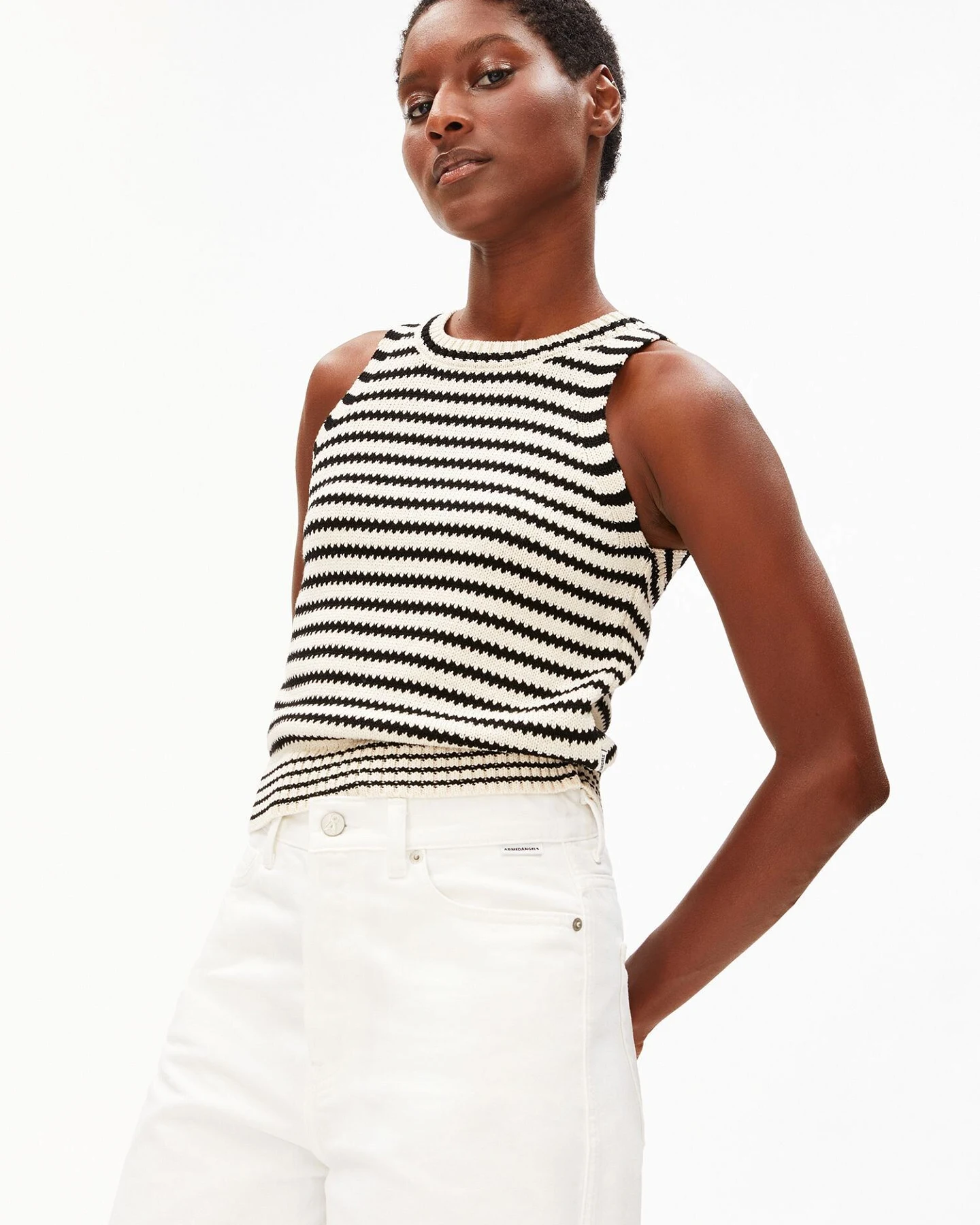 ARMEDANGELS Stricktop STRIPE – Ansicht 3