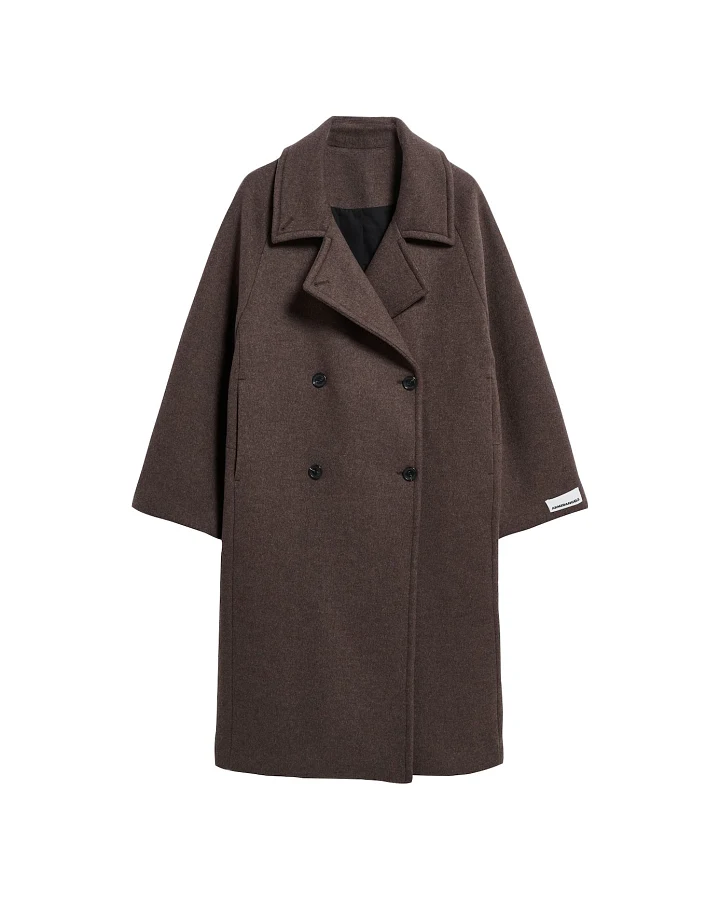Produktseite: ARMEDANGELS Strickmantel DOUBLE-BREASTED