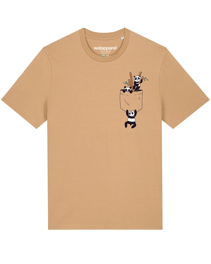 Watapparel T-Shirt Pocket Pandas
