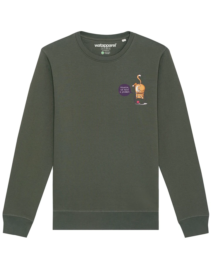Watapparel Sweatshirt Funny Cat