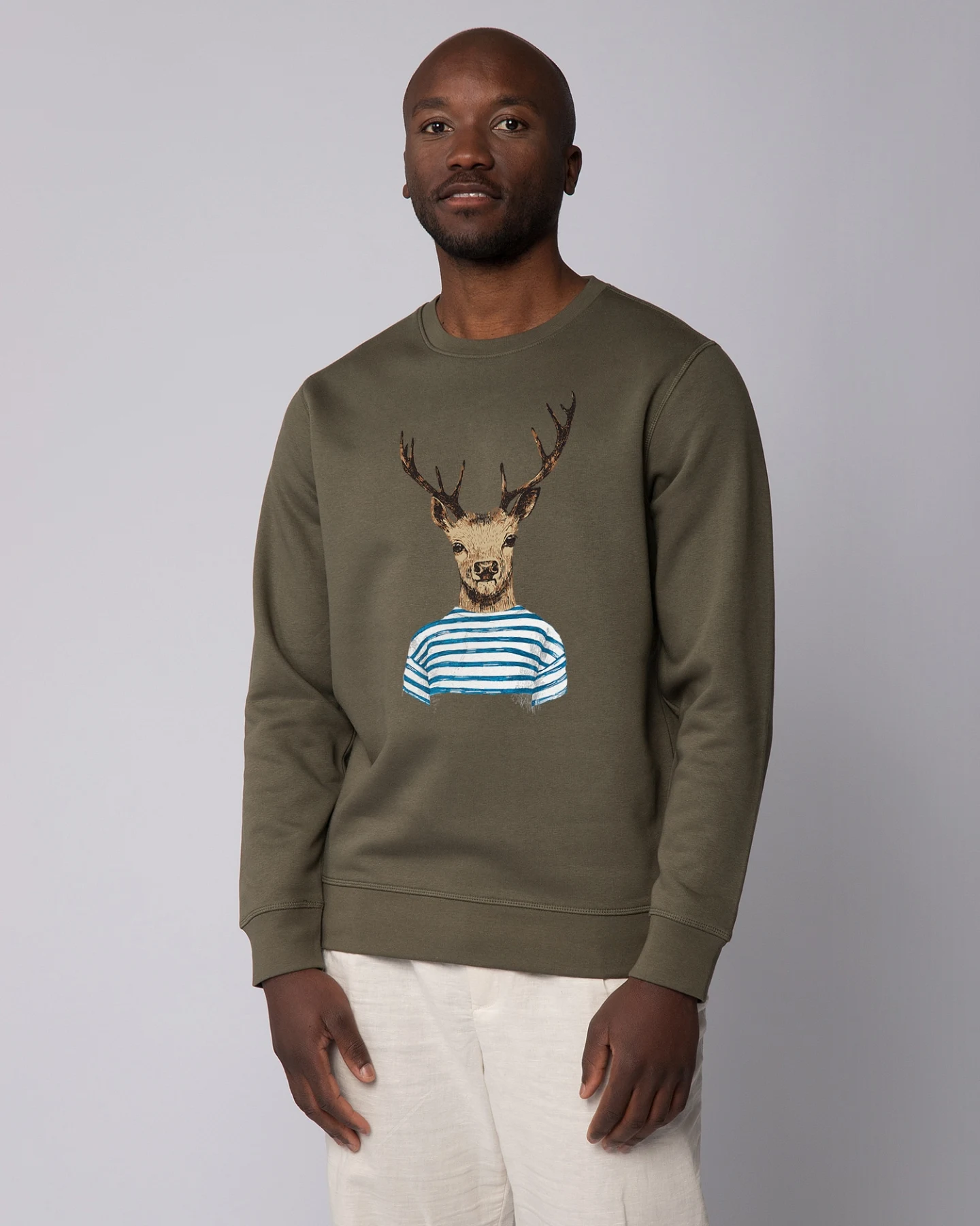 Watapparel Sweatshirt Hirsch – Ansicht 2