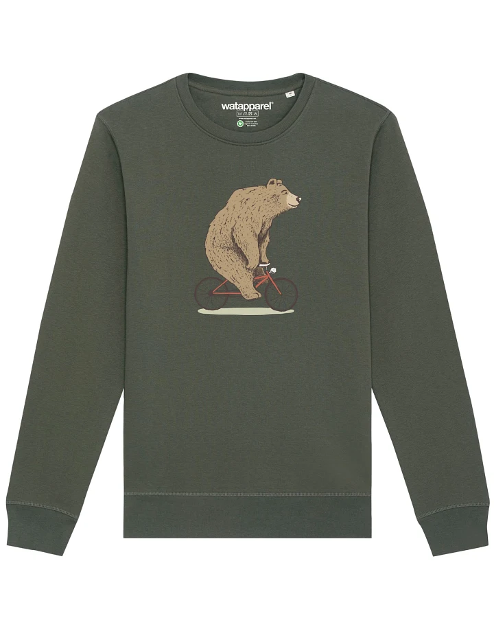 Watapparel Sweatshirt Fahrradbär