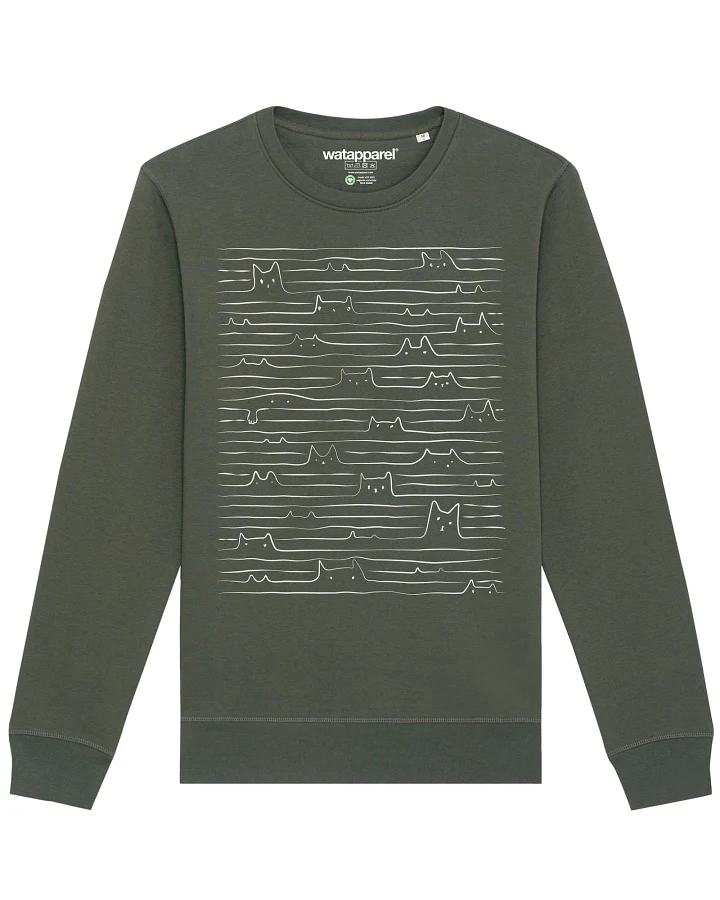 Produktseite: Watapparel Sweatshirt Doodle Cats
