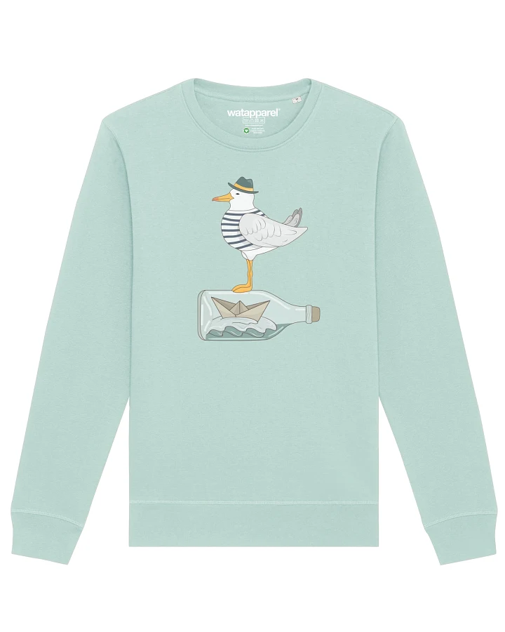 Watapparel Sweatshirt Möwe mit Hut