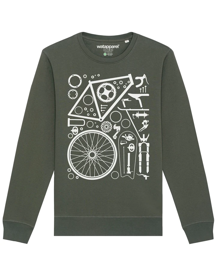 Watapparel Sweatshirt Fahrradteile