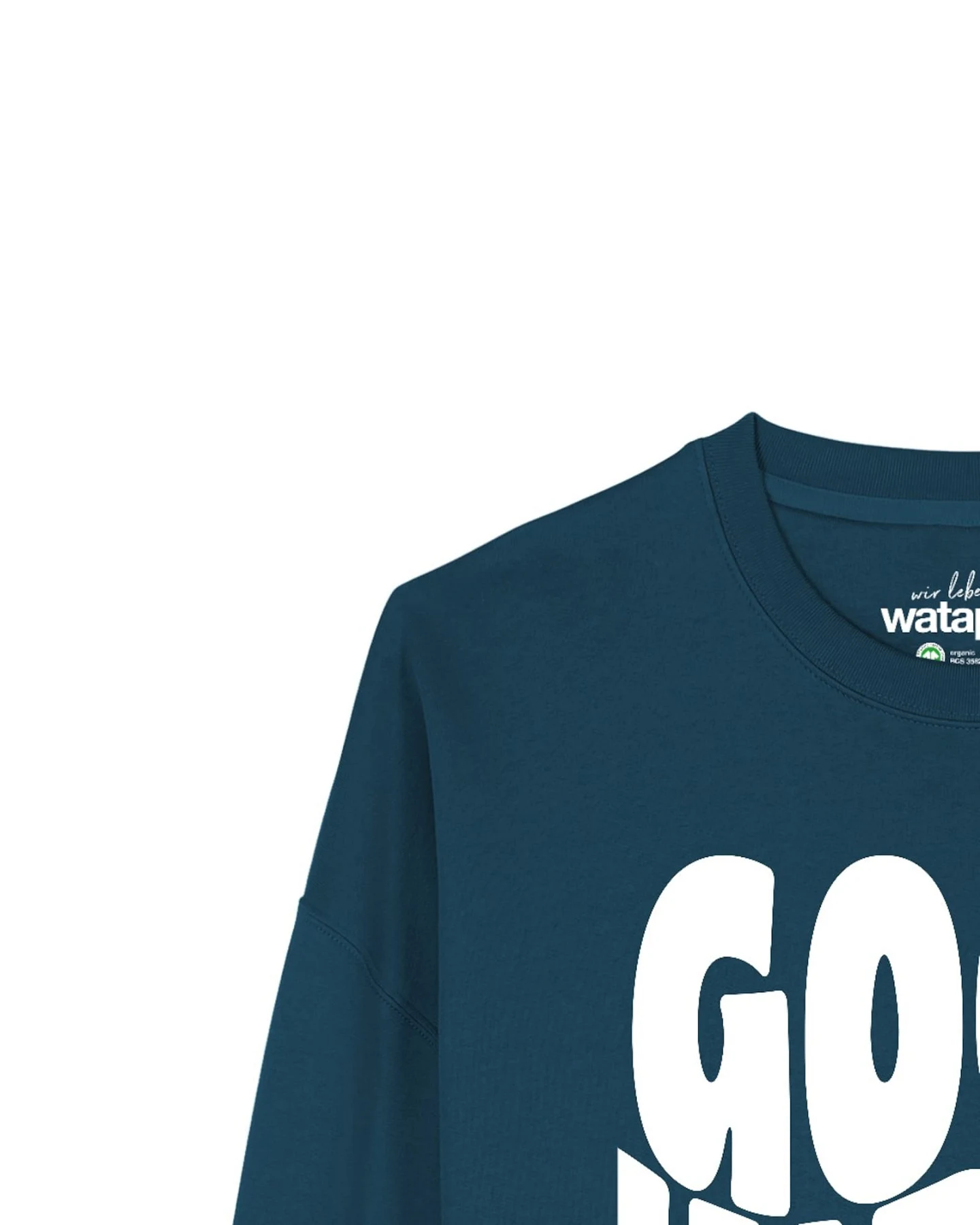 Watapparel Sweatshirt Good vibes only – Ansicht 3