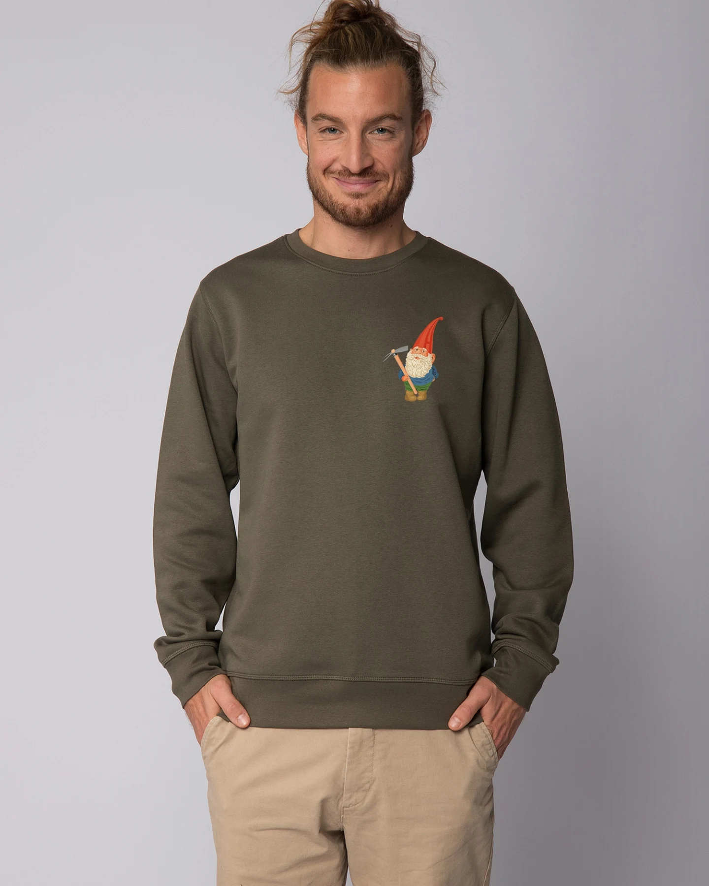 Watapparel Sweatshirt Gartenzwerg – Ansicht 2