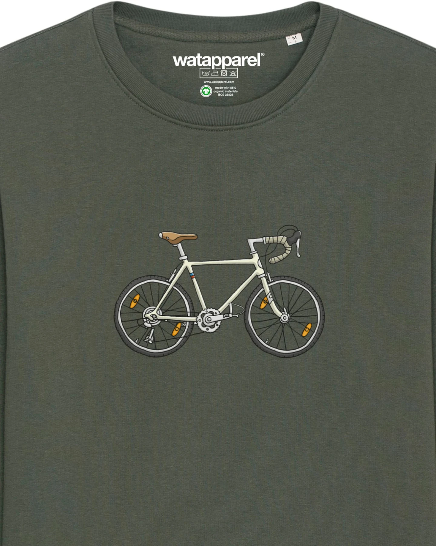 Watapparel Sweatshirt Doodle Bike – Ansicht 3