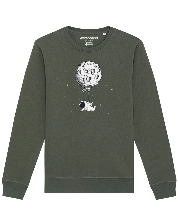 Watapparel Sweatshirt Funny Spaceman