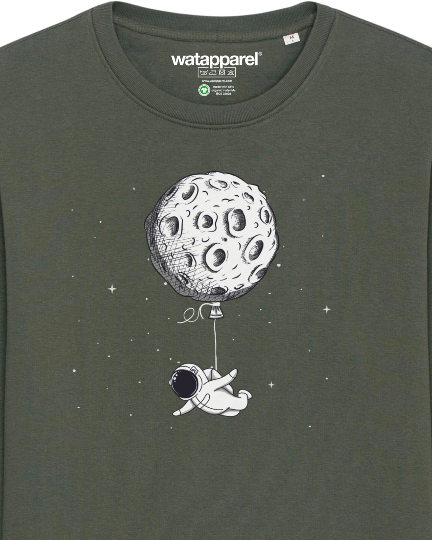 Watapparel Sweatshirt Funny Spaceman – Ansicht 3