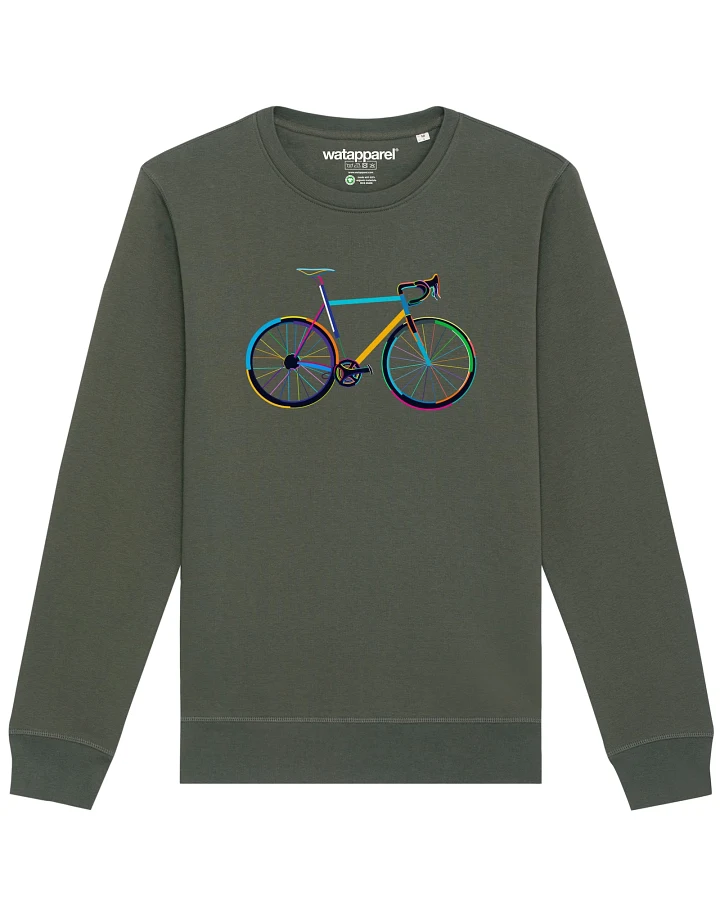 Produktseite: Watapparel Sweatshirt Fahrrad by night