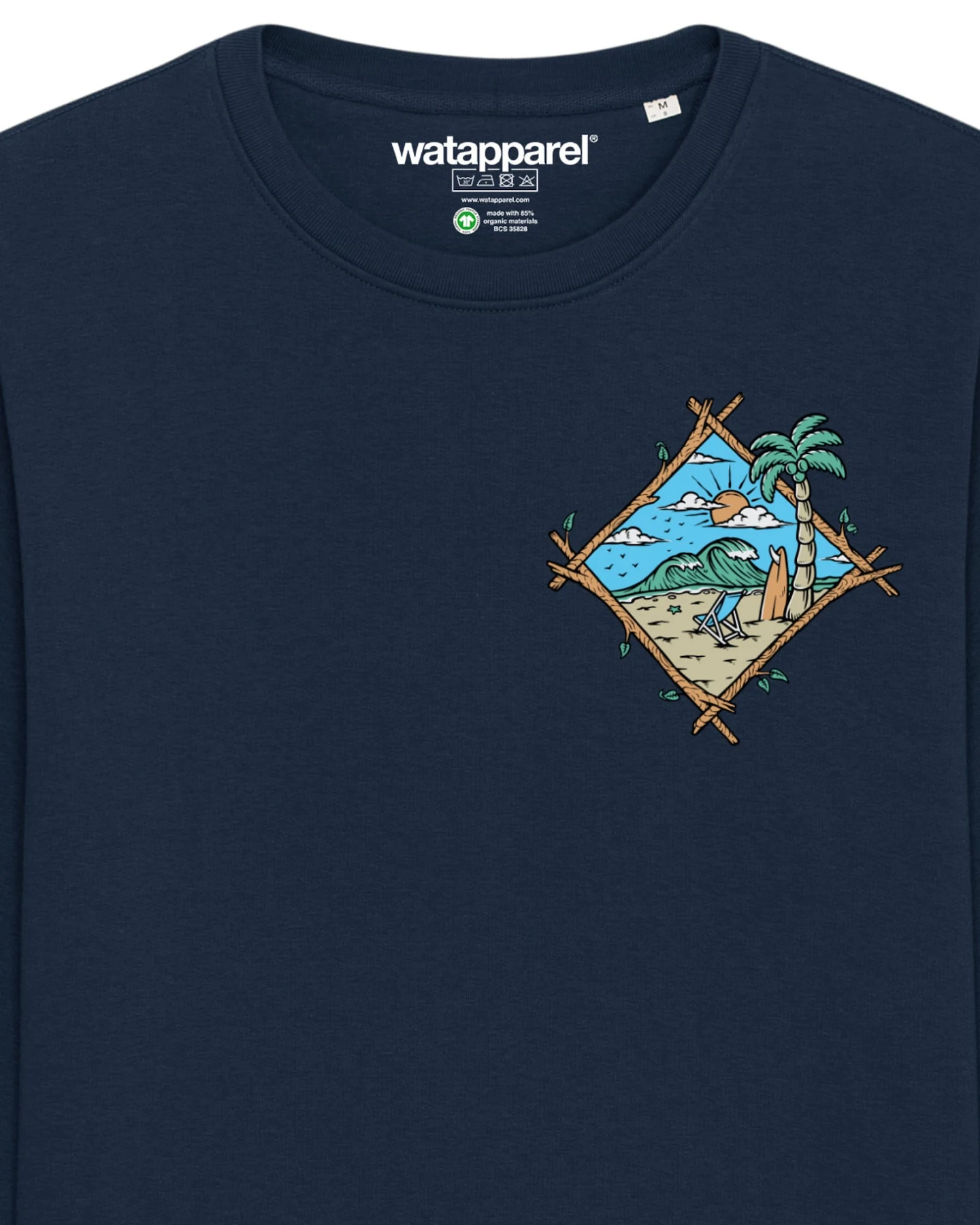 Watapparel Sweatshirt Beach is calling – Ansicht 3