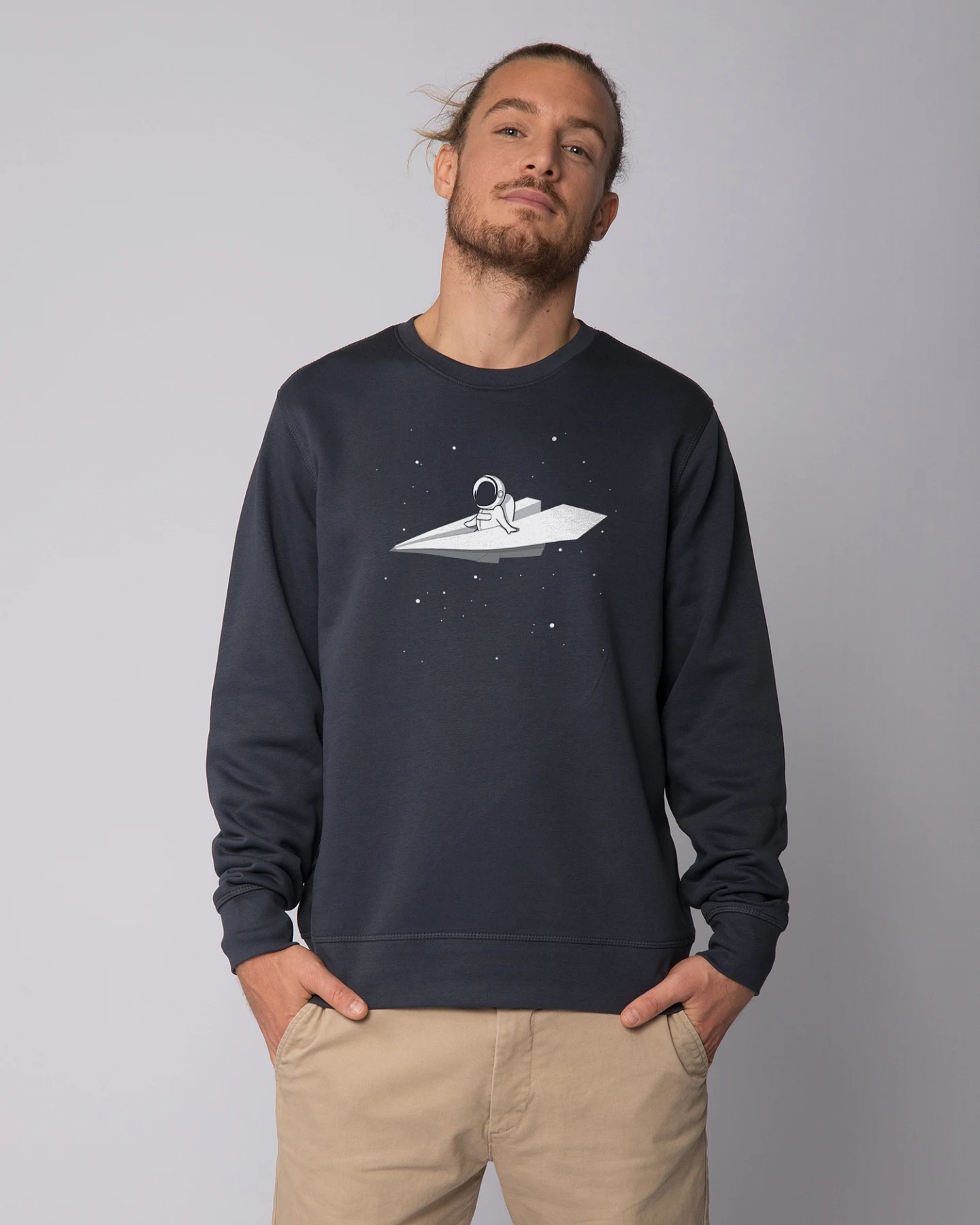 Watapparel Sweatshirt Fly me to the moon – Ansicht 2