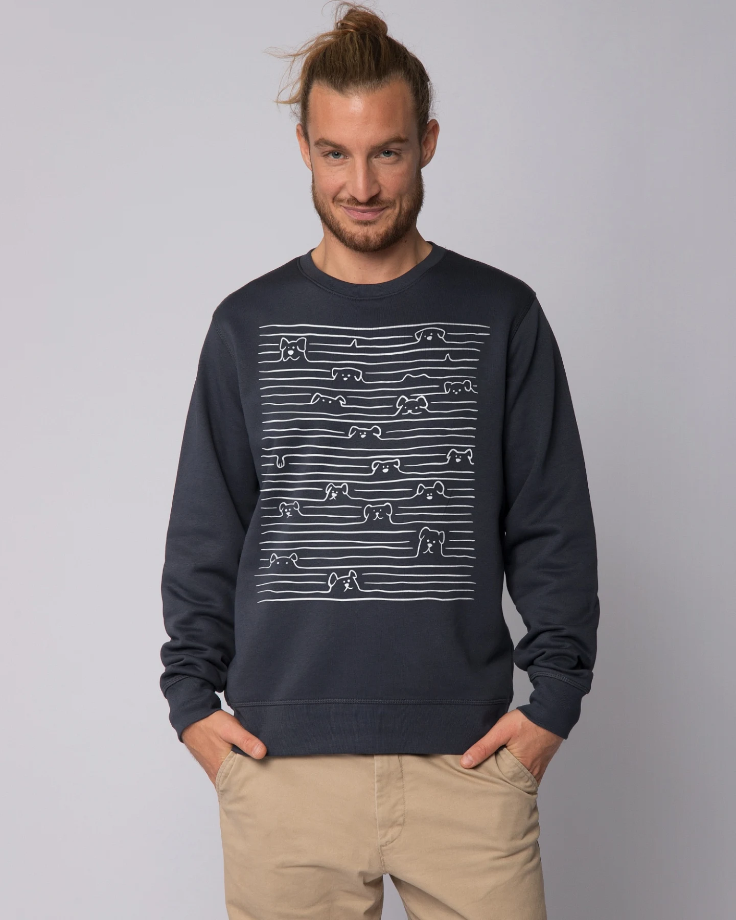 Watapparel Sweatshirt Doodle Dogs – Ansicht 2