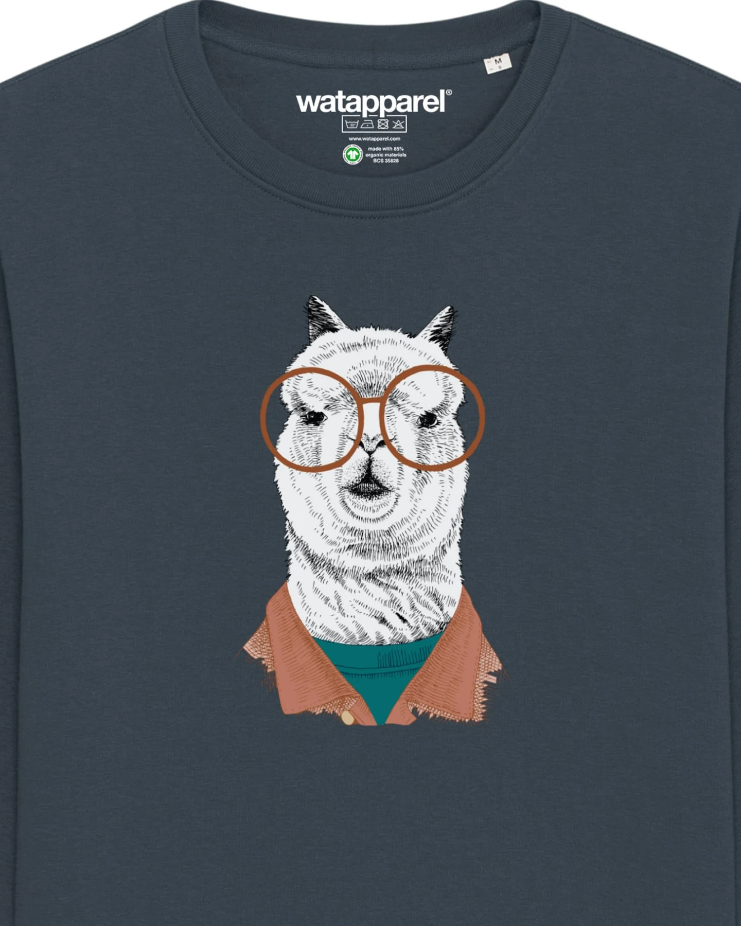 Watapparel Sweatshirt Lama – Ansicht 3