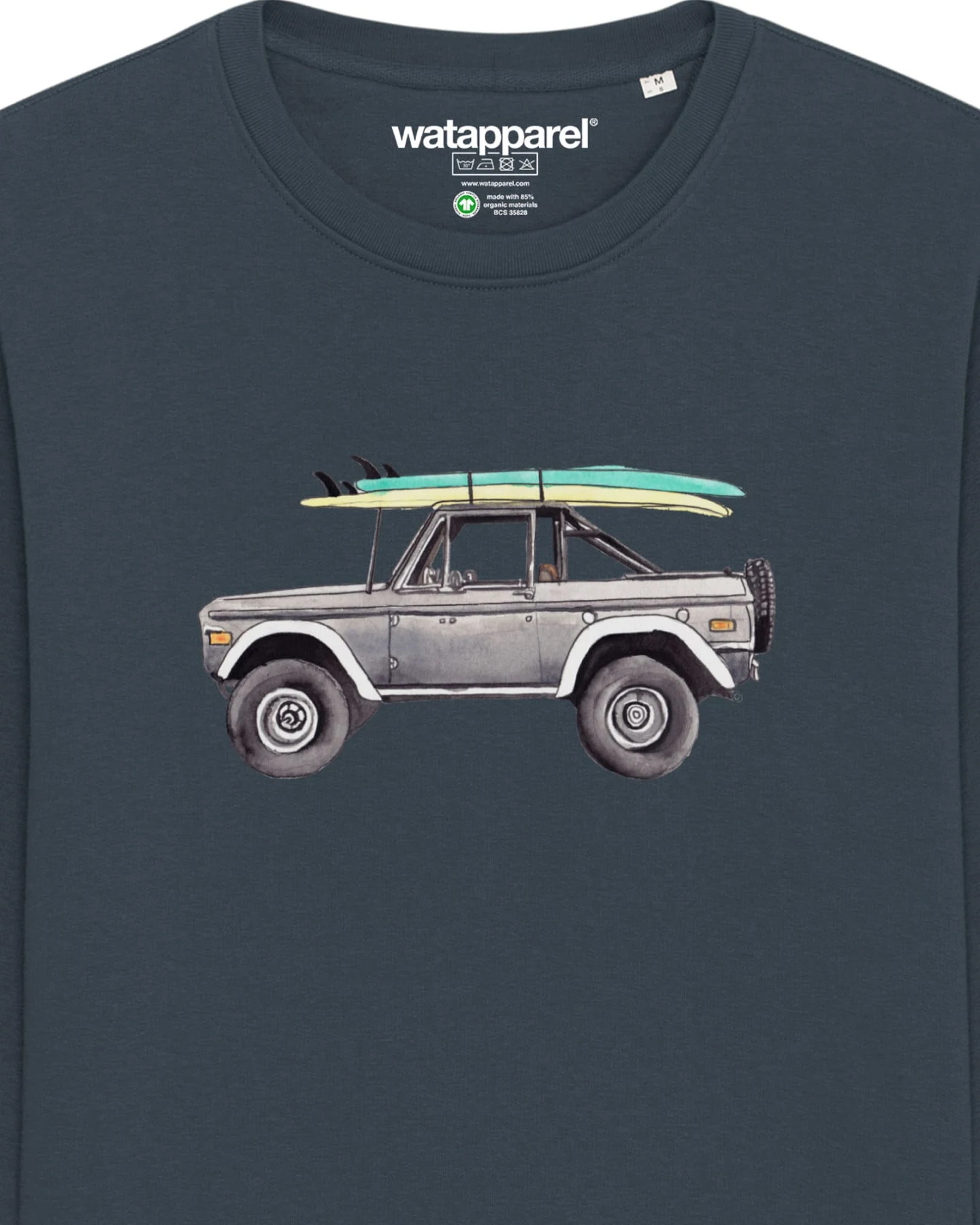 Watapparel Sweatshirt Surf Pickup – Ansicht 3