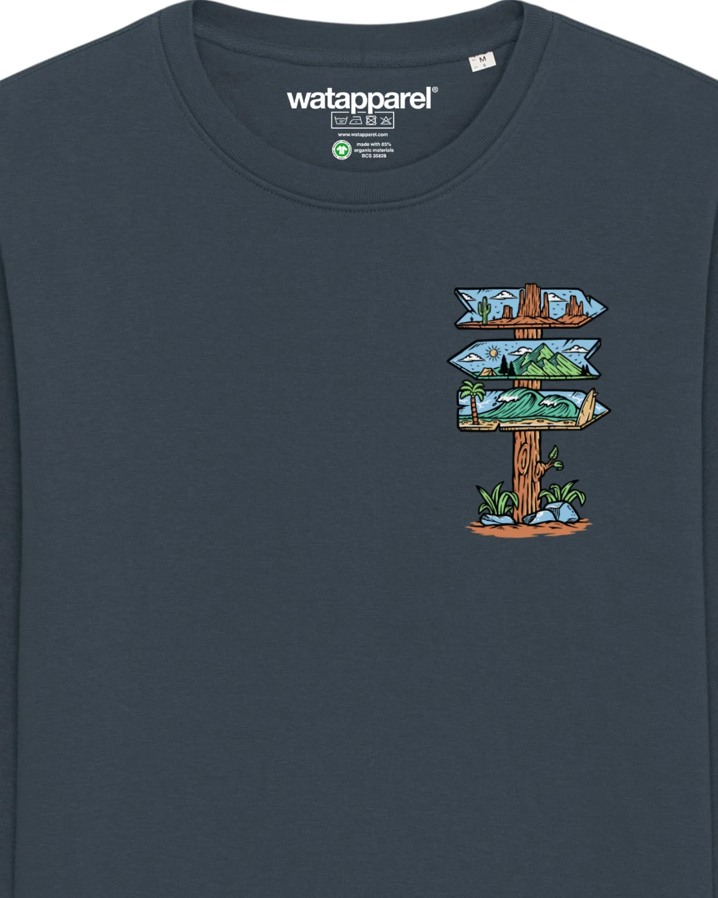 Watapparel Sweatshirt Adventure is everywhere – Ansicht 3