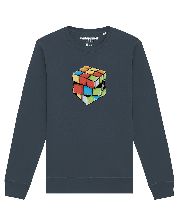 Watapparel Sweatshirt Pixel Zauberwürfel