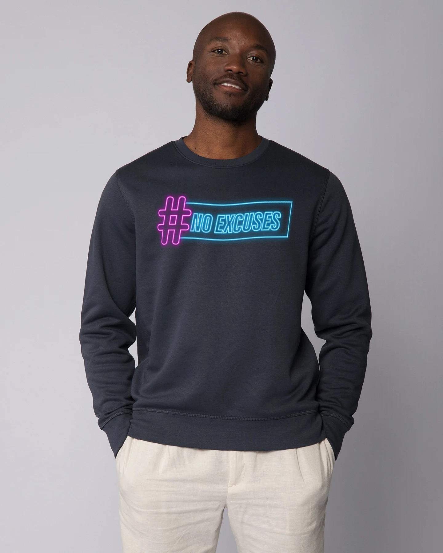 Watapparel Sweatshirt No Excuses – Ansicht 2