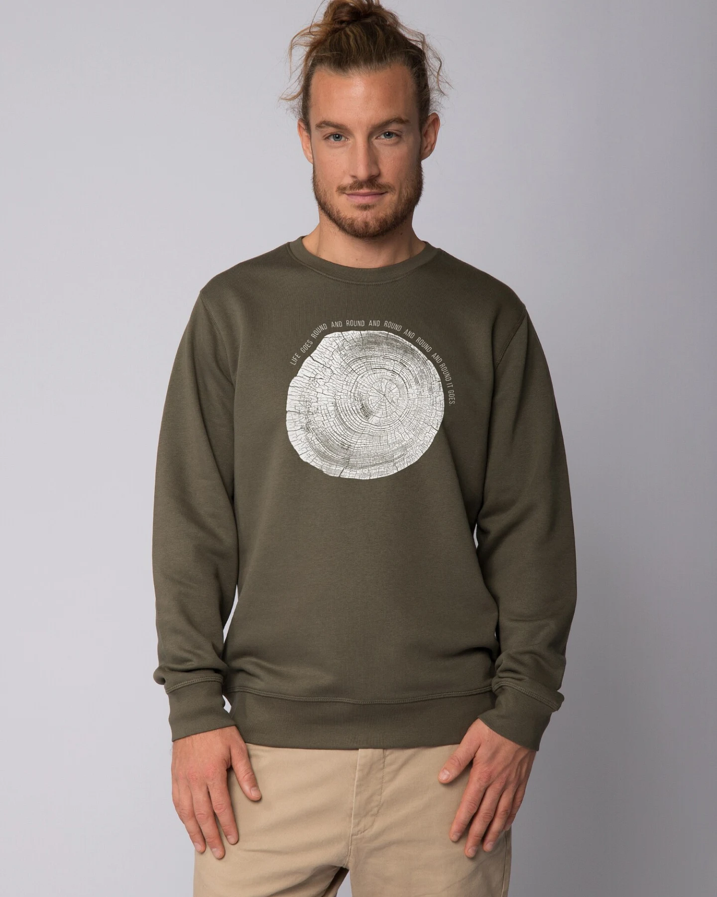 Watapparel Sweatshirt Baumscheibe – Ansicht 2