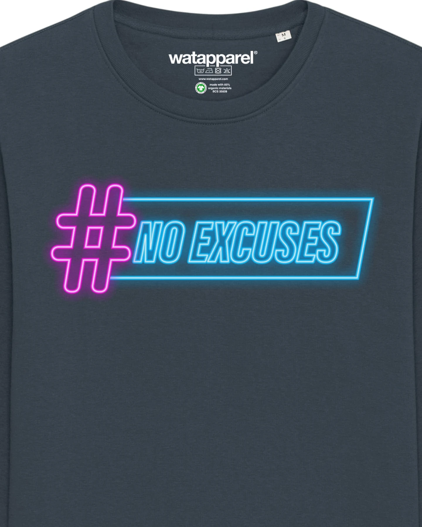 Watapparel Sweatshirt No Excuses – Ansicht 3