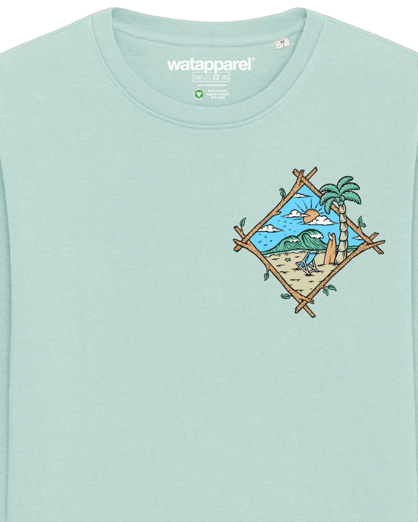 Watapparel Sweatshirt Beach is calling – Ansicht 3