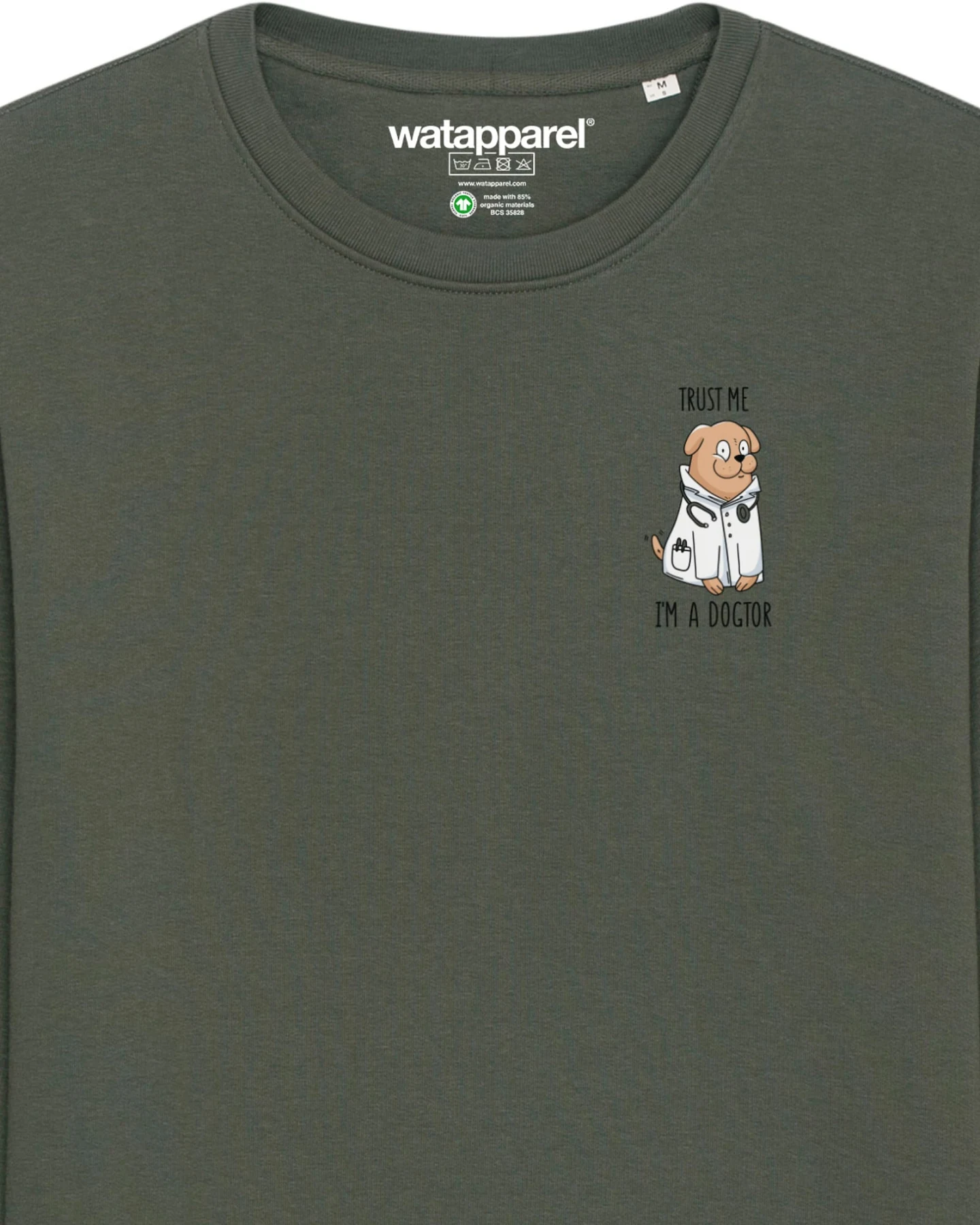 Watapparel Sweatshirt Dogtor – Ansicht 3